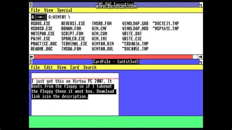 The Very First Microsoft Windows Operating System Windows