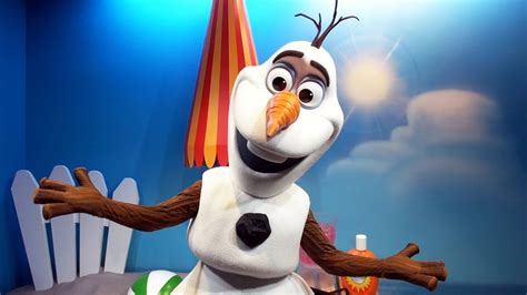 New Olaf Meet And Greet At Disneys Hollywood Studios Celebrity