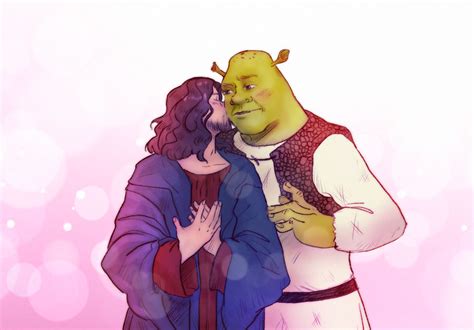 Jesus And Shrek By Chechapivo On Deviantart