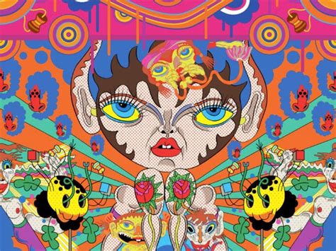 Psychedelic Pop Art By Keiichi Tanaami