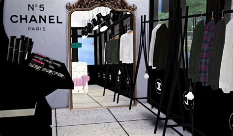 Sims 4 Ccs The Best Chanel Shop By Blackmojitos