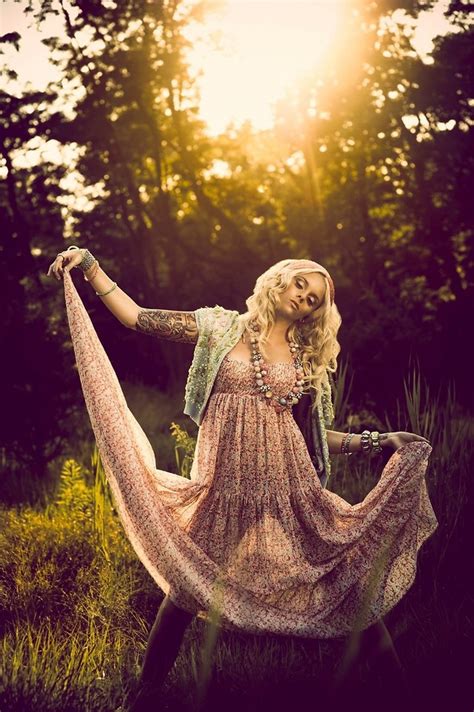 Giovanna Kline No Tag Blue Spangled Cartigan Vintage Hippie Maxi Dress Sun Shine Setting