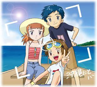 Tamers At The Beach Digimon Tamers