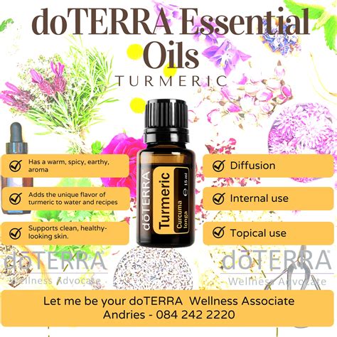 Turmeric Ml DoTERRA Essential Oils Kimberley Online Store