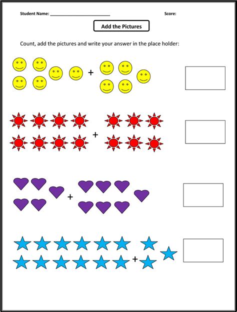 Printable 1st Grade Math Worksheets Customize And Print First Grade