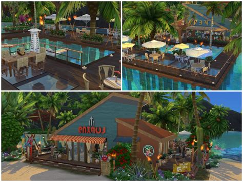 The Sims Resource Beach Side Restaurant