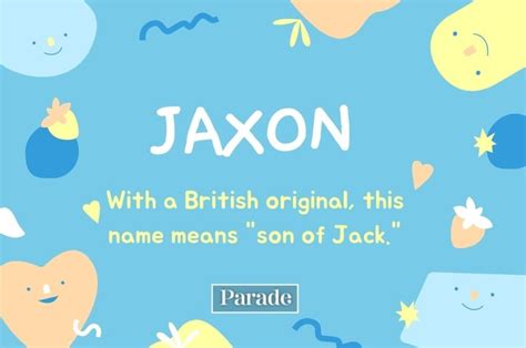 250 Boy Names That Start With J With Meanings Origins Parade