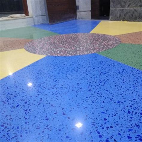Flowcrete Multicolor Epoxy Terrazzo Floors At Rs 8500 Square Meter
