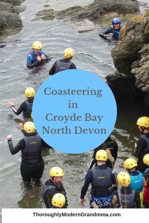 Coasteering In Croyde Bay North Devon North Devon Holidays With Kids