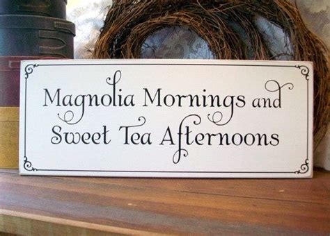 We provide design services for new construction and remodeling projects and especially love designing kitchen and bathroom projects. Magnolia Mornings Wood Sign Southern Saying by ...
