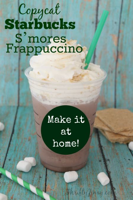 Copycat Starbucks Smores Frappuccino Recipe Thrifty Jinxy Coffee