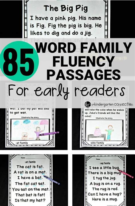 These Fluency Passages Are Perfect For Early Readers A Great Way For