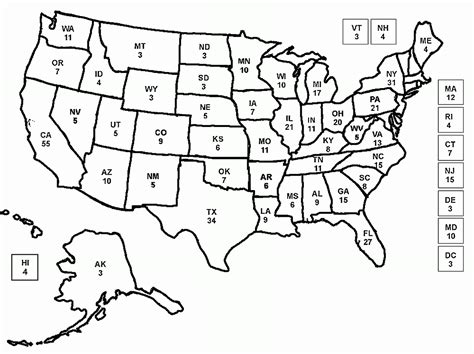 Coloring Page Map Of Usa Coloring Home