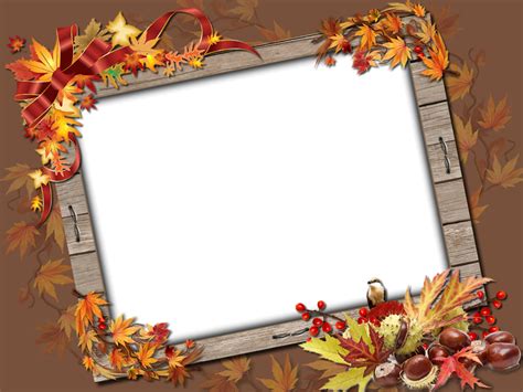 Autumn Frame Png Frame Picture My Pictures