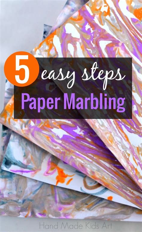 5 Easy Steps To Diy Paper Marbling So Simple Handmade Paper Diy