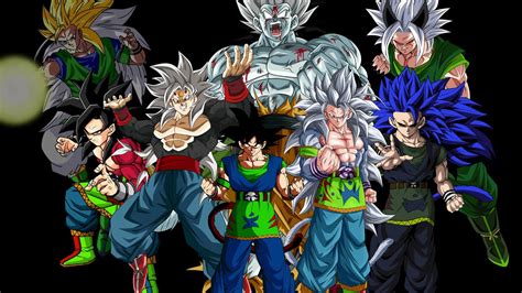 Todas Las Transformaciones De Goku Af Del Ssj 1 Al 10 Youtube