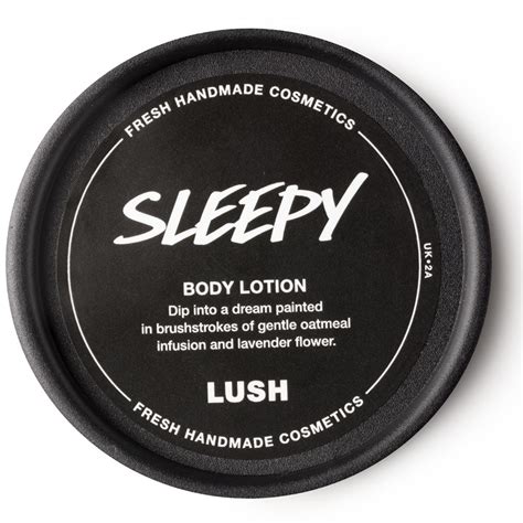 Sleepy Body Lotion Lush Fresh Handmade Cosmetics Philippines