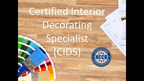 Certified Interior Decorator Exam For Either Of The Interior Design