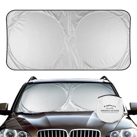 Car Shield Cover Visor Uv Block Rear Front Windshield Window Sun Shade Foldable Automotive Money