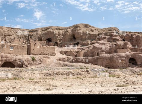 Cave Houses Of Afghanistans Bamiyan Province Stock Photo Alamy