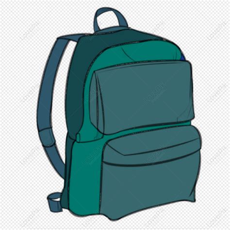 Dibujos Animados Dibujado A Mano Mochila De Dibujos Animados Mochila Pintada A Mano Png Im Genes