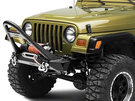 Or Fab Jeep Wrangler Front Winch Bumper W Stinger 83662 97 06 Jeep