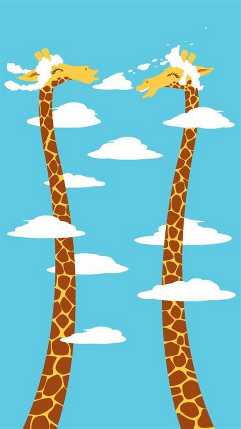 Cute Giraffe Hd Wallpaper 2021 3d Iphone Wallpaper
