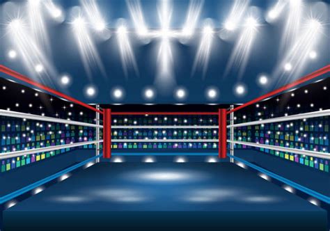 Empty Boxing Ring Illustrations Royalty Free Vector Graphics And Clip