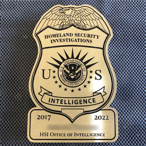 合衆国国土安全保障省捜査執行局 Homeland Security Investigations Special Agent バッヂ