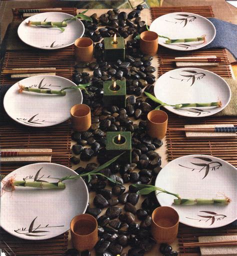 20 Asian Themed Table Setting