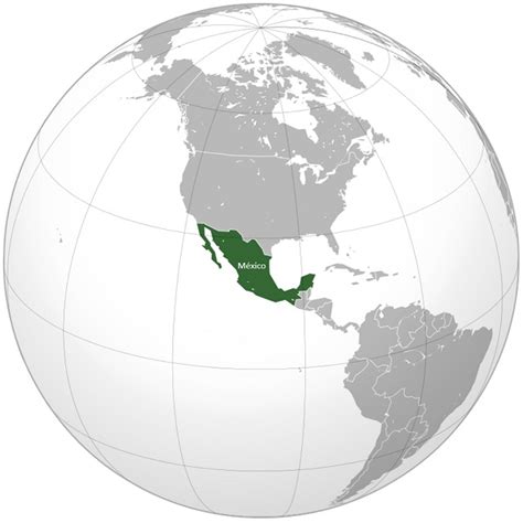 Ubicacion Geografica De Mexico