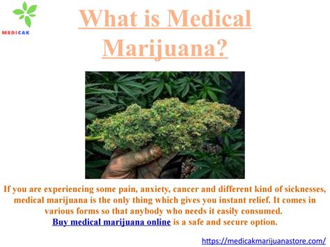 Buy Medical Marijuana Online - Medicak Marijuana Store by 