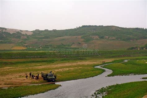 Countryside North Korea Editorial Stock Image Image Of Nature 48012034