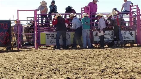 Man Bull Riding Challenge Tuba City Az Youtube