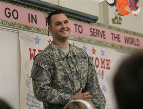 Oc Soldier Visits Student Pen Pals Orange County Register
