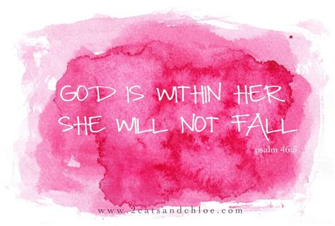 2 Cats And Chloe Watercolor Psalm 465 Bible Verse