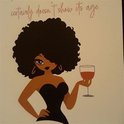 Afro Girl Birthday Card 21 Black Girl Birthday Card Black Etsy In