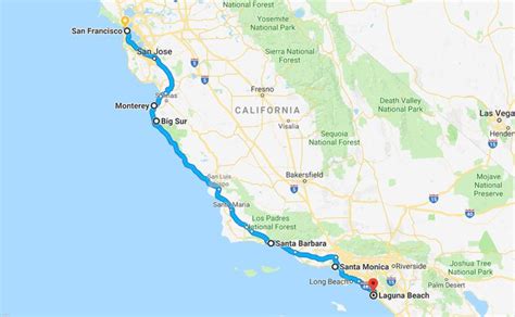 Complete Pacific Coast Highway Road Trip Itinerary 7 Days Pacific
