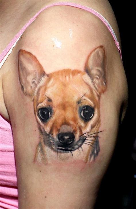 The 14 Coolest Chihuahua Tattoo Designs In The World Chihuahua Tattoo