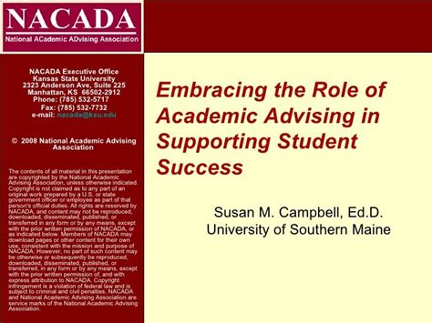Embracing The Role Of Academic Advising In Supporting Student Success