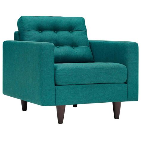 Find your perfect designer armchair at made.com. MODWAY Empress Upholstered Armchair in Teal-EEI-1013-TEA ...