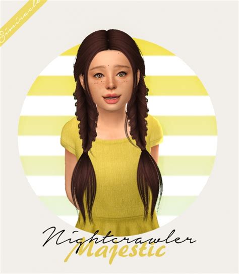 Nightcrawler Majestic Hair Kids Version At Simiracle Sims 4 Updates