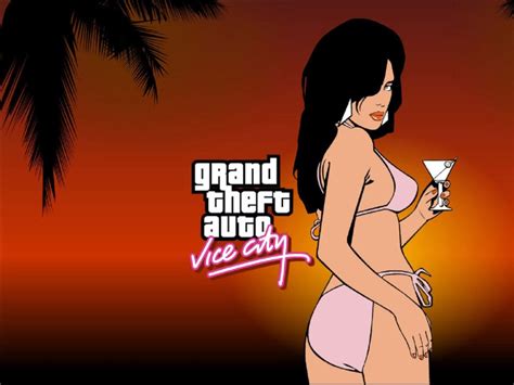 Rule 34 Grand Theft Auto Grand Theft Auto Vice City Promotional Art Solo Vice City Cover Girl