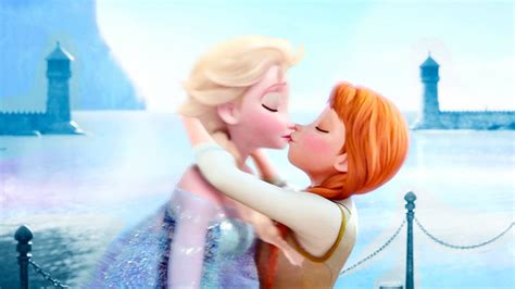 Elsa Anna Frozen Disney Femslash Photo Fanpop