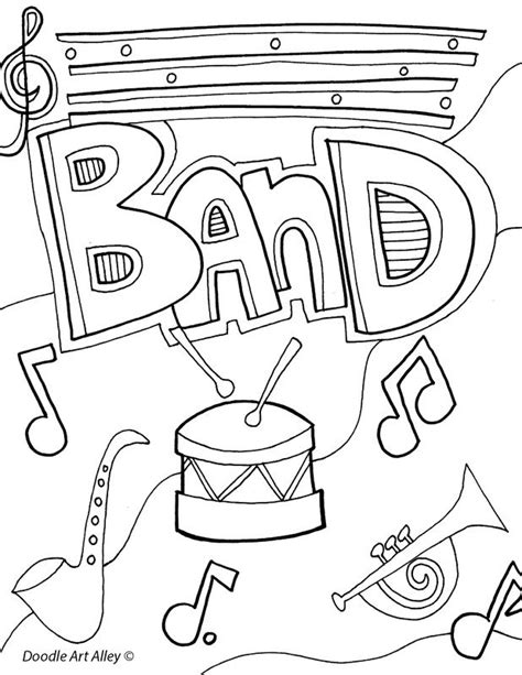 Pin by bogi on inspiráci³k pinterest. Subject Cover Pages Coloring Pages - Classroom Doodles ...