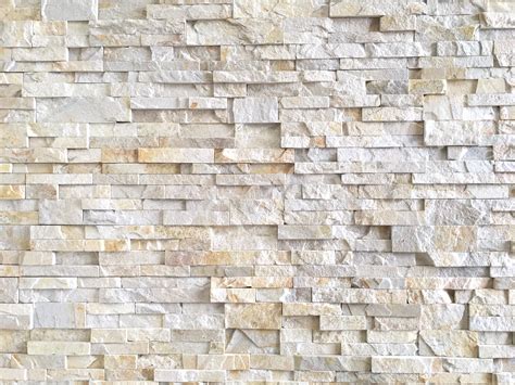 Pearl Colour Stack Stone Panels Stacked Stone Wall
