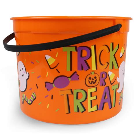 5qt Halloween Bucket Trick Or Treat