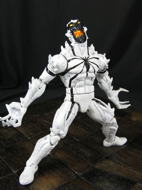 Custom Anti Venom Marvel Legends Infinite 6 Spider Man Action Figure