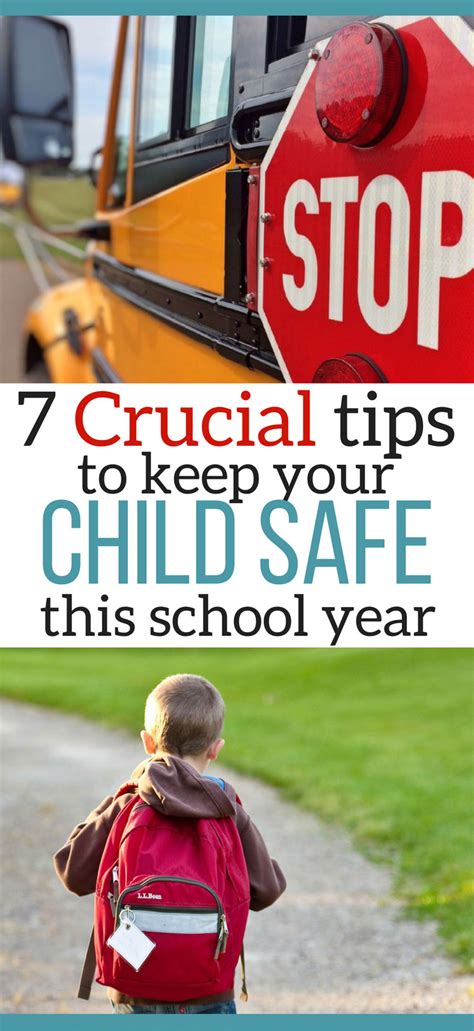 7 Crucial Tips To Keep Your Child Safe This School Year Uplifting Mayhem