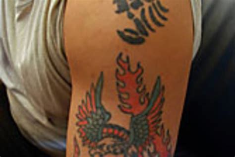 Americans Lasting Mark On Iraq Colorful Complex Tattoos